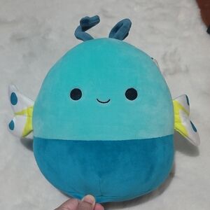 Squishmallows Teal and Blue Stuffed Animal